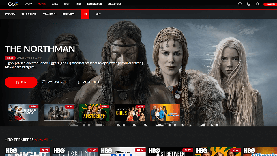 TV3 Group's OTT service Go3